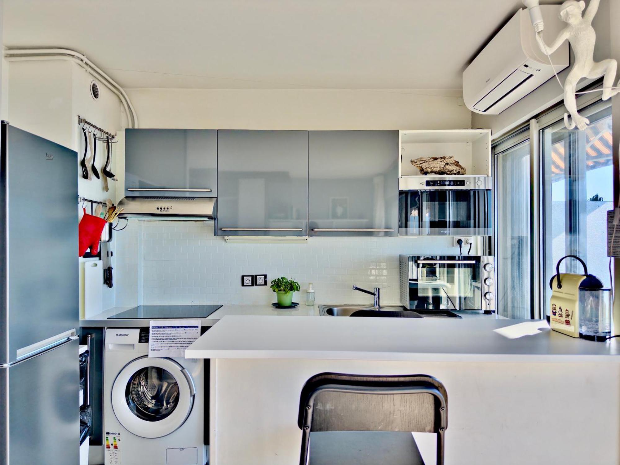 Panoramic Sea View Studio 24H Checkin Cagnes-sur-Mer Ngoại thất bức ảnh
